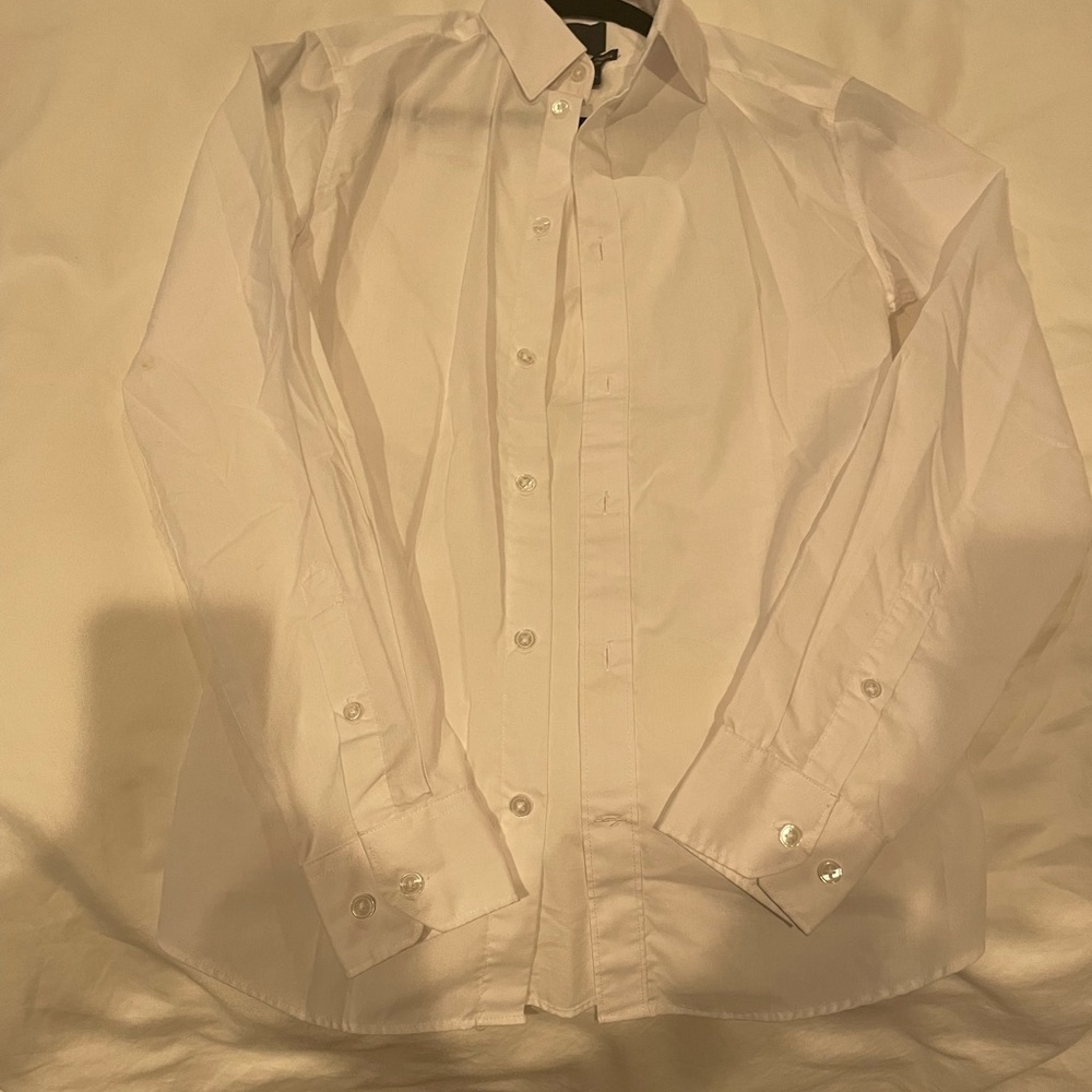 White button down shirt